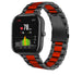 Bracelet acier Xiaomi Amazfit GTS (noir/rouge)
