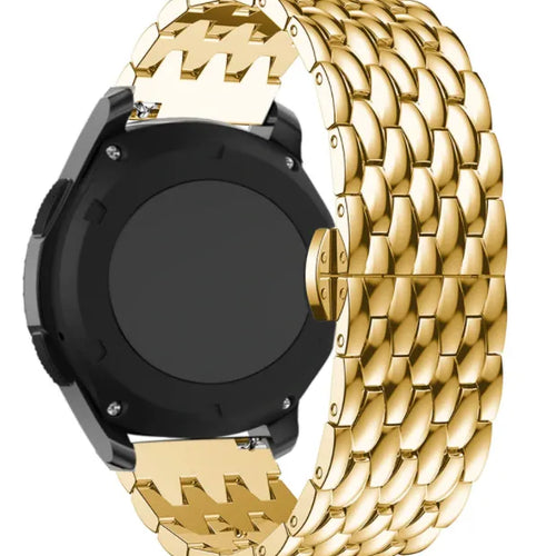 Amazfit Bip 3 (Pro) Steel Dragon Strap (Gold)