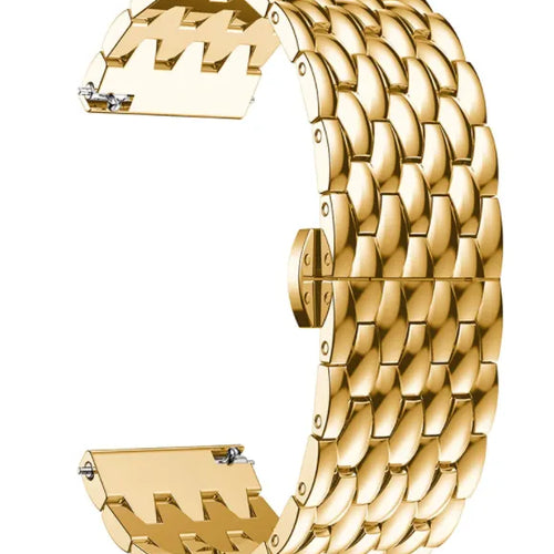 Amazfit Bip 3 (Pro) Steel Dragon Strap (Gold)