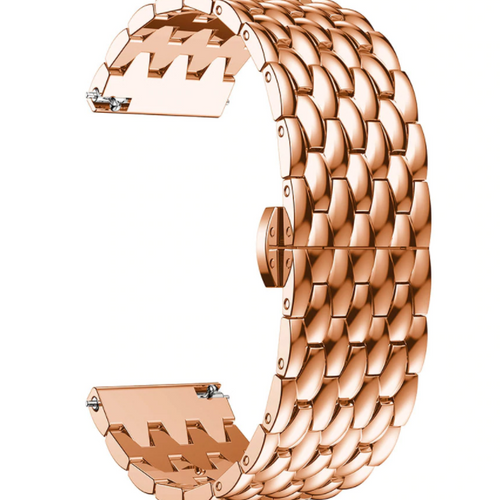 ICE Smart TKS Rectangular 1.41 Steel Dragon Strap (Rose Gold)