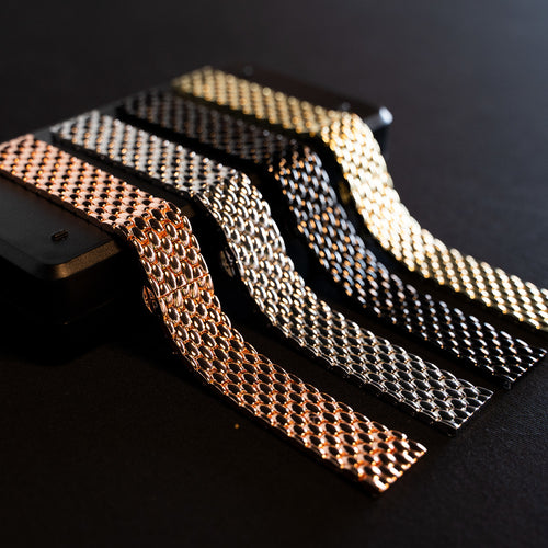 Bracelet acier 'Dragon' Amazfit Bip U (Pro) (rose or)
