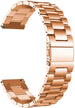 Bracelet montre 22mm acier - universel (or rose)