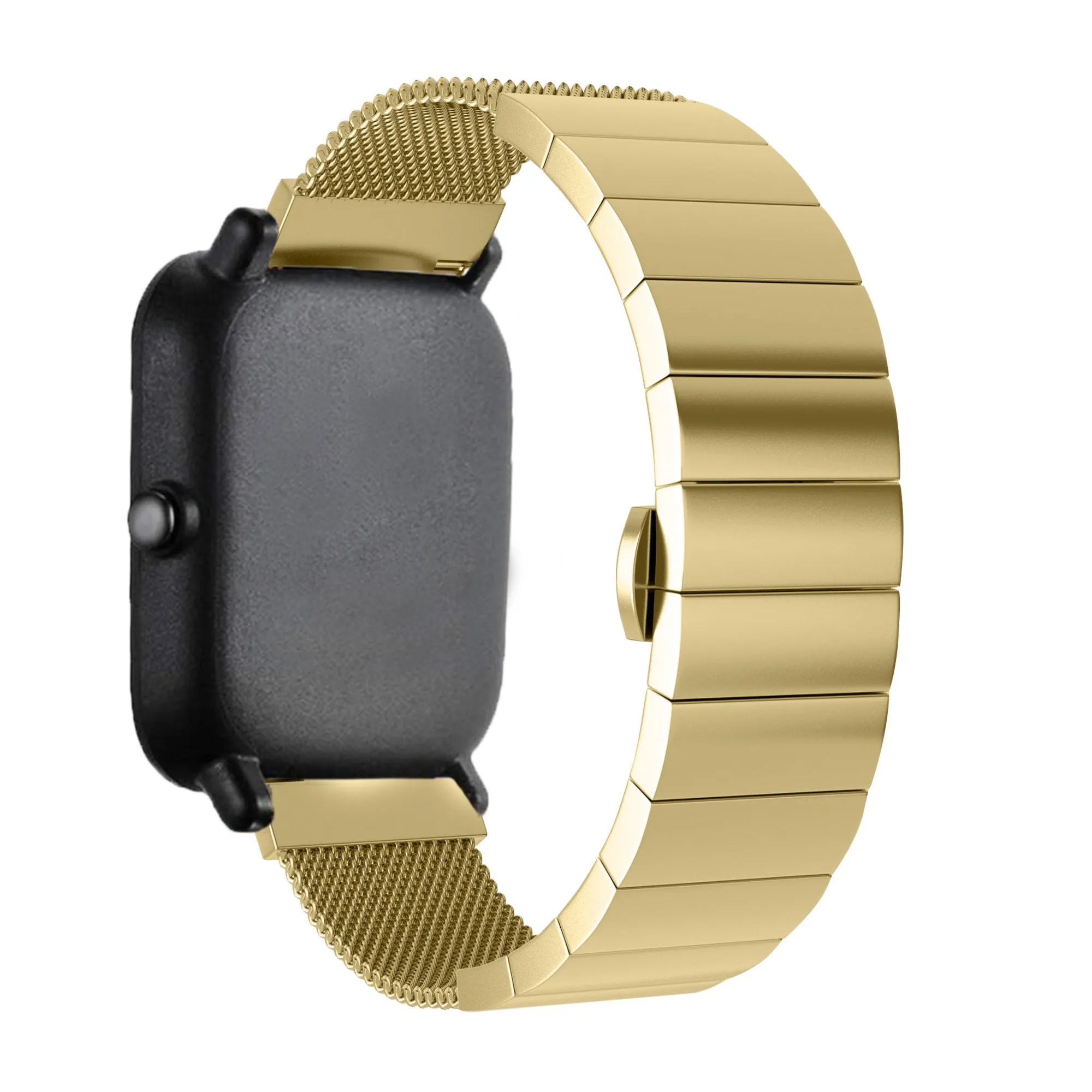 stalen-milanese-band-amazfit-goud-2