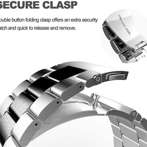 Polar Vantage V3 Steel Strap (Silver/Black)