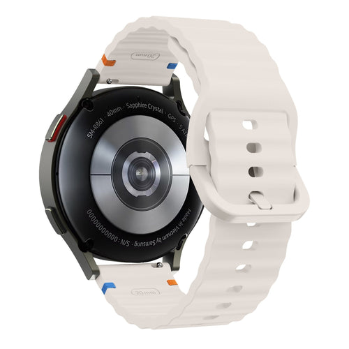 Coros Pace 2 Wave Silicone Strap (Starlight)