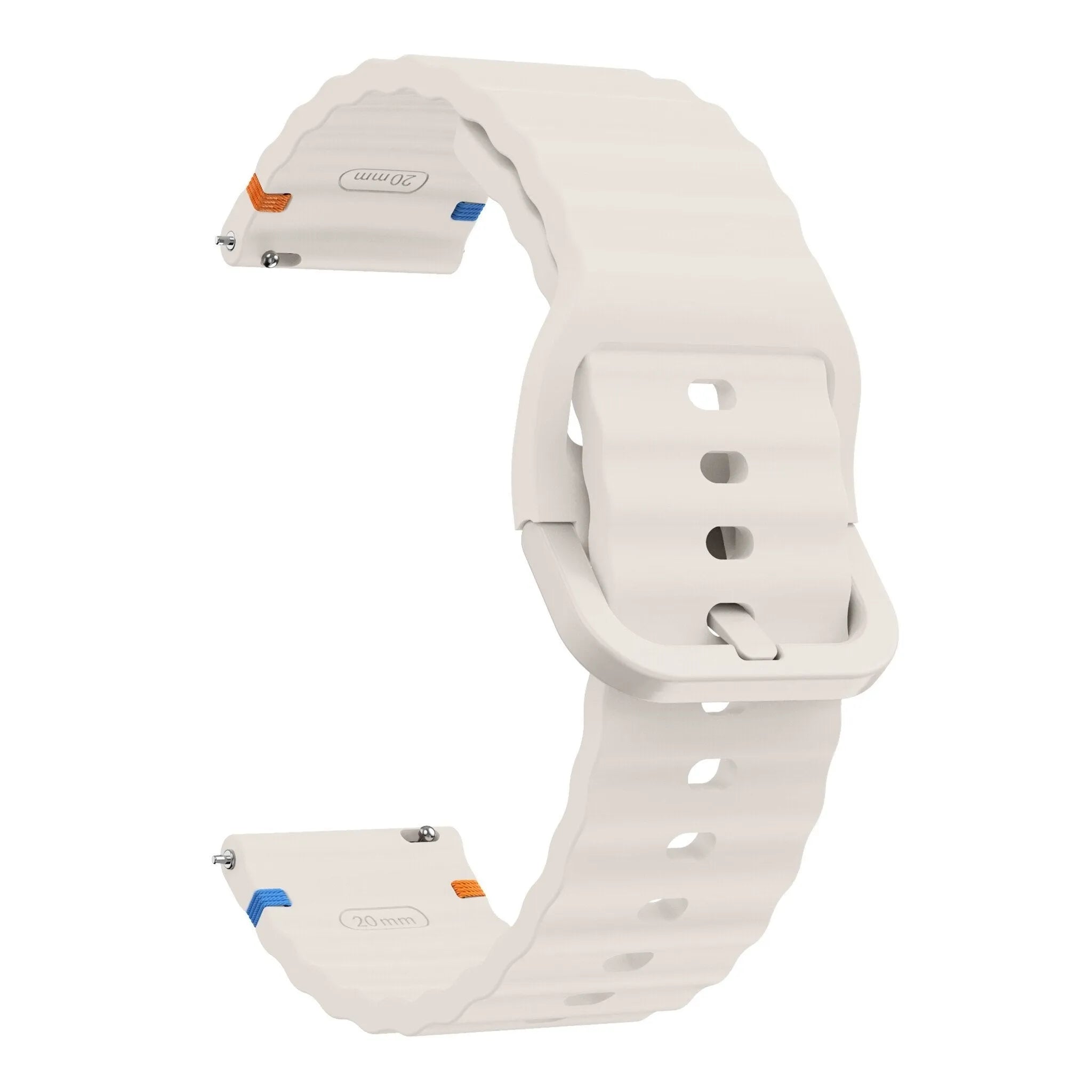 Coros Pace 2 Wave Silicone Strap (Starlight)