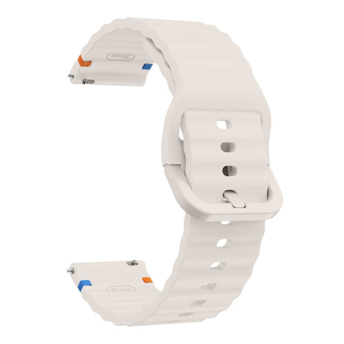 Coros Apex 42mm Wave Silicone Strap (Starlight)
