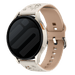 Bracelet silicone 'Fleur' Amazfit GTS 4 (lumiere stellaire/beige)