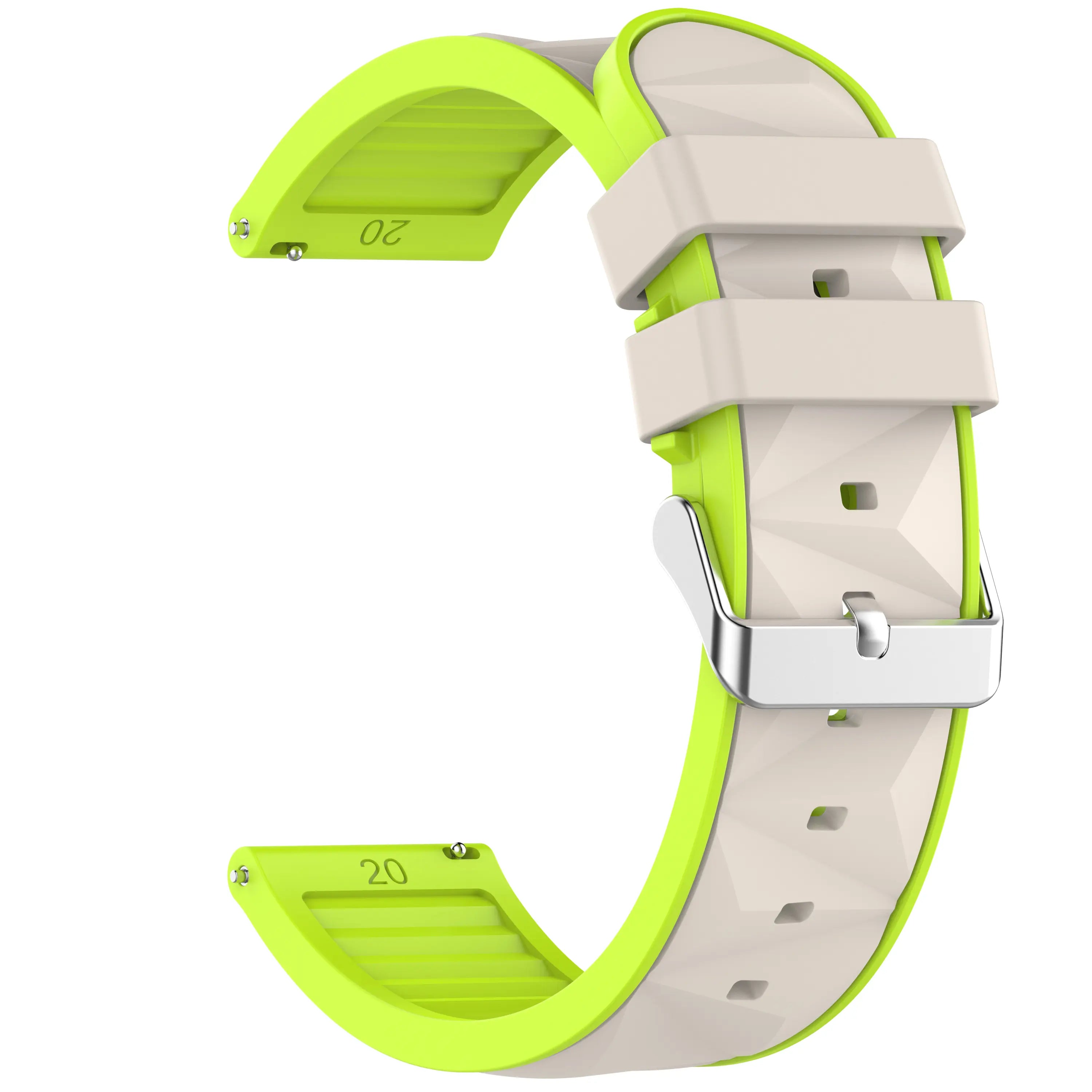 Huawei Watch GT 3 - 42mm Diamond Sport Strap (Starlight/Lime)