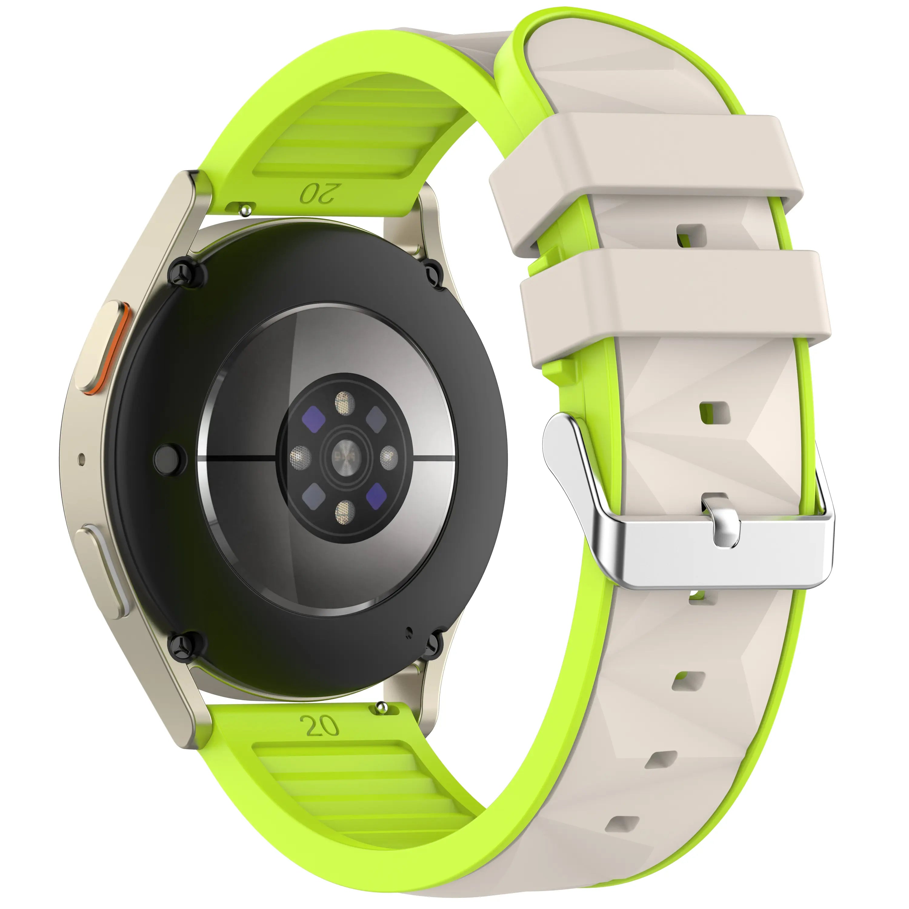Huawei Watch GT 3 - 42mm Diamond Sport Strap (Starlight/Lime)