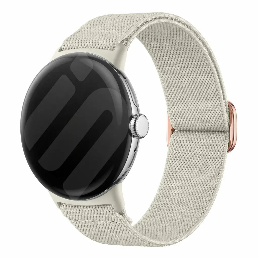 Bracelet élastique Google Pixel Watch 4 - 41mm (lumière stellaire)