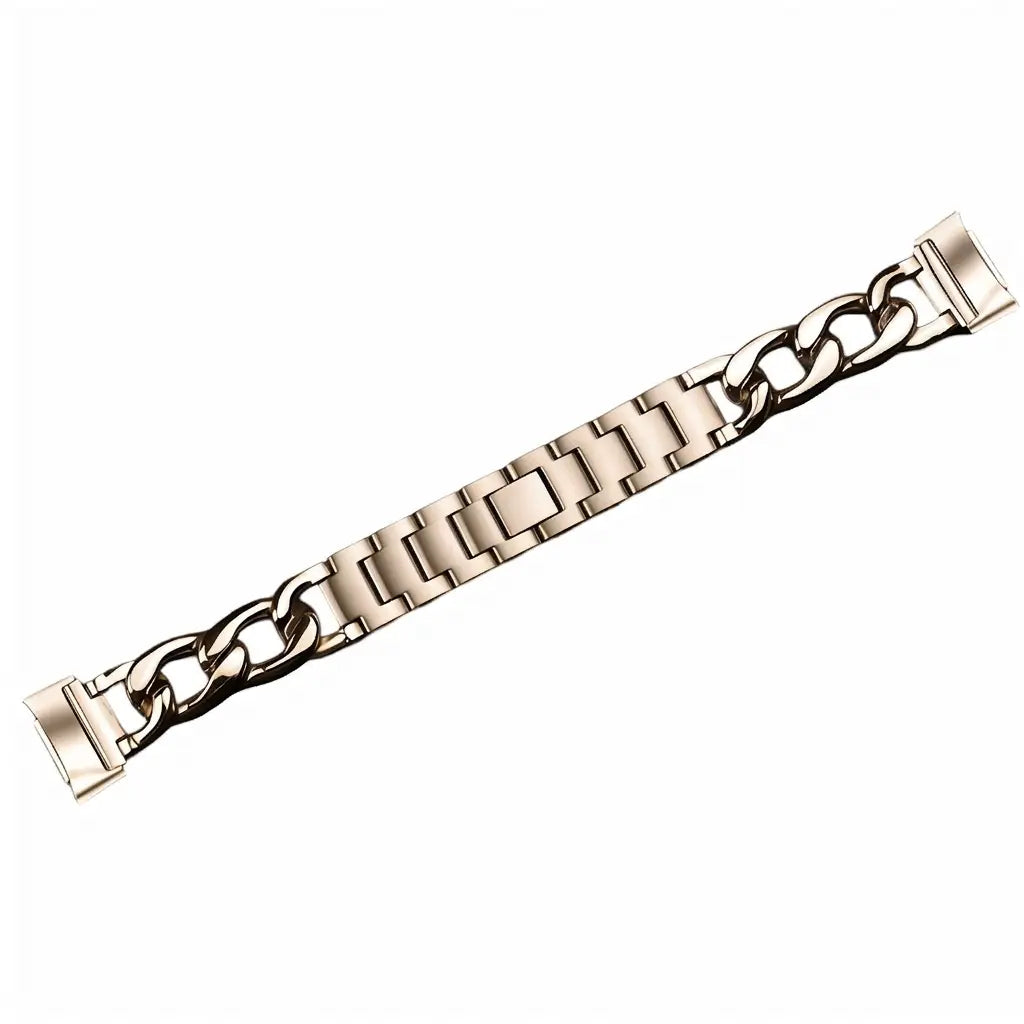 Bracelet chaîne en acier Fitbit Charge 5 (lumière stellaire)