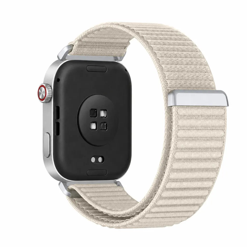 Bracelet nylon ondulé Xiaomi Smart Band 9 Pro (lumière stellaire)