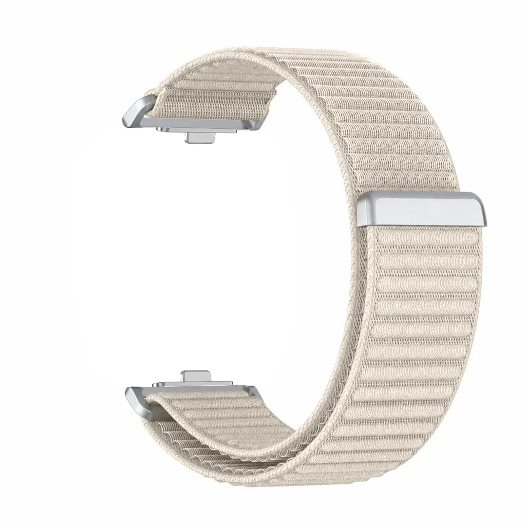 Bracelet nylon ondulé Xiaomi Smart Band 9 Pro (lumière stellaire)