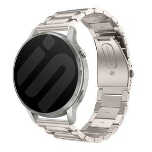 Bracelet acier Garmin Forerunner 170 (lumière stellaire)