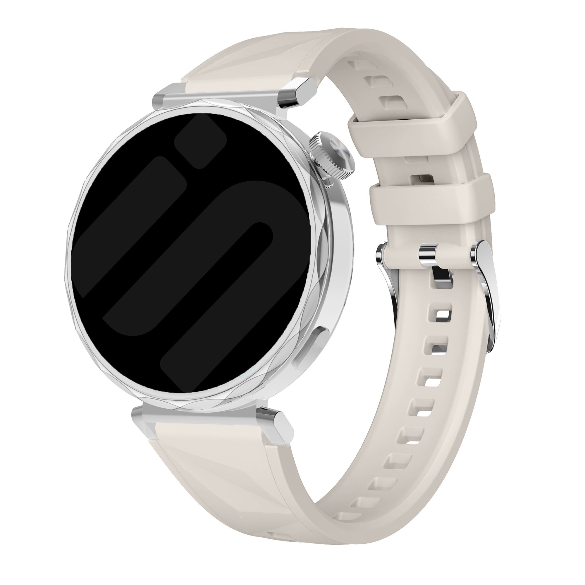 Bracelet silicone Premium Huawei Watch 5 - 42mm (lumière stellaire)