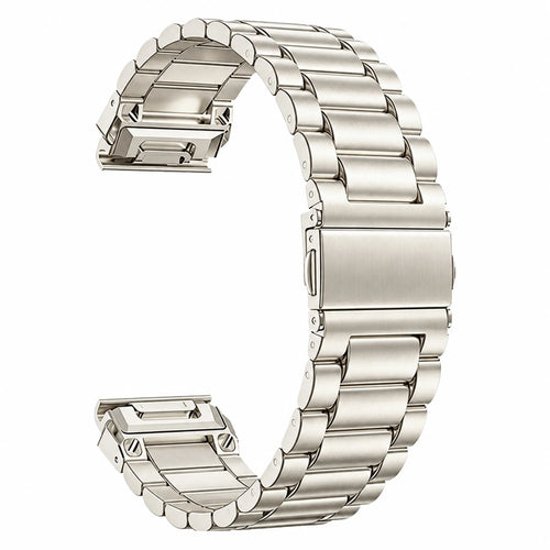 Garmin Approach S72 - 47mm Premium Steel Strap (Starlight)