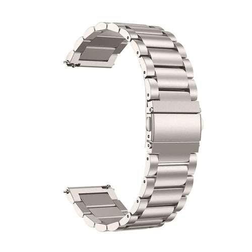 Bracelet acier Garmin Forerunner 170 (lumière stellaire)
