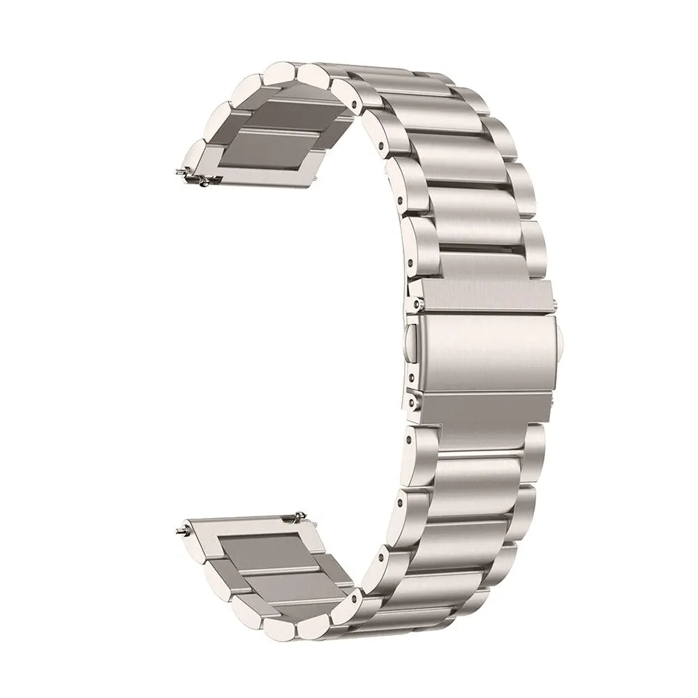 Bracelet acier Garmin Forerunner 170 (lumière stellaire)