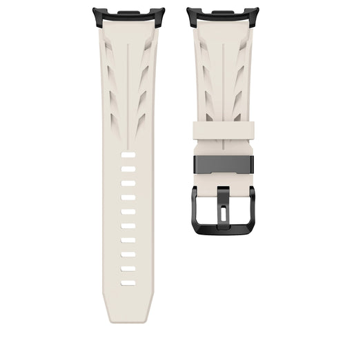 Samsung Galaxy Watch 9 - 44mm Race Silicone Strap (Starlight)