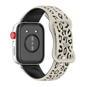 Bracelet silicone avec motif léopard Huawei Watch Fit 5 Pro (léopard)