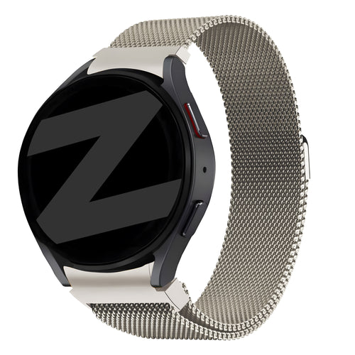 Bandz Bracelet milanais Loop Samsung Galaxy Watch 5 44mm (lumière stellaire )