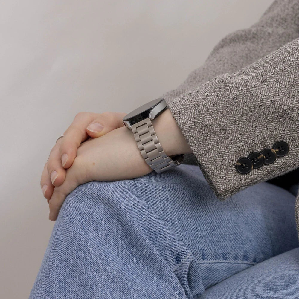 Withings Steel HR Sport Steel Strap (Starlight)