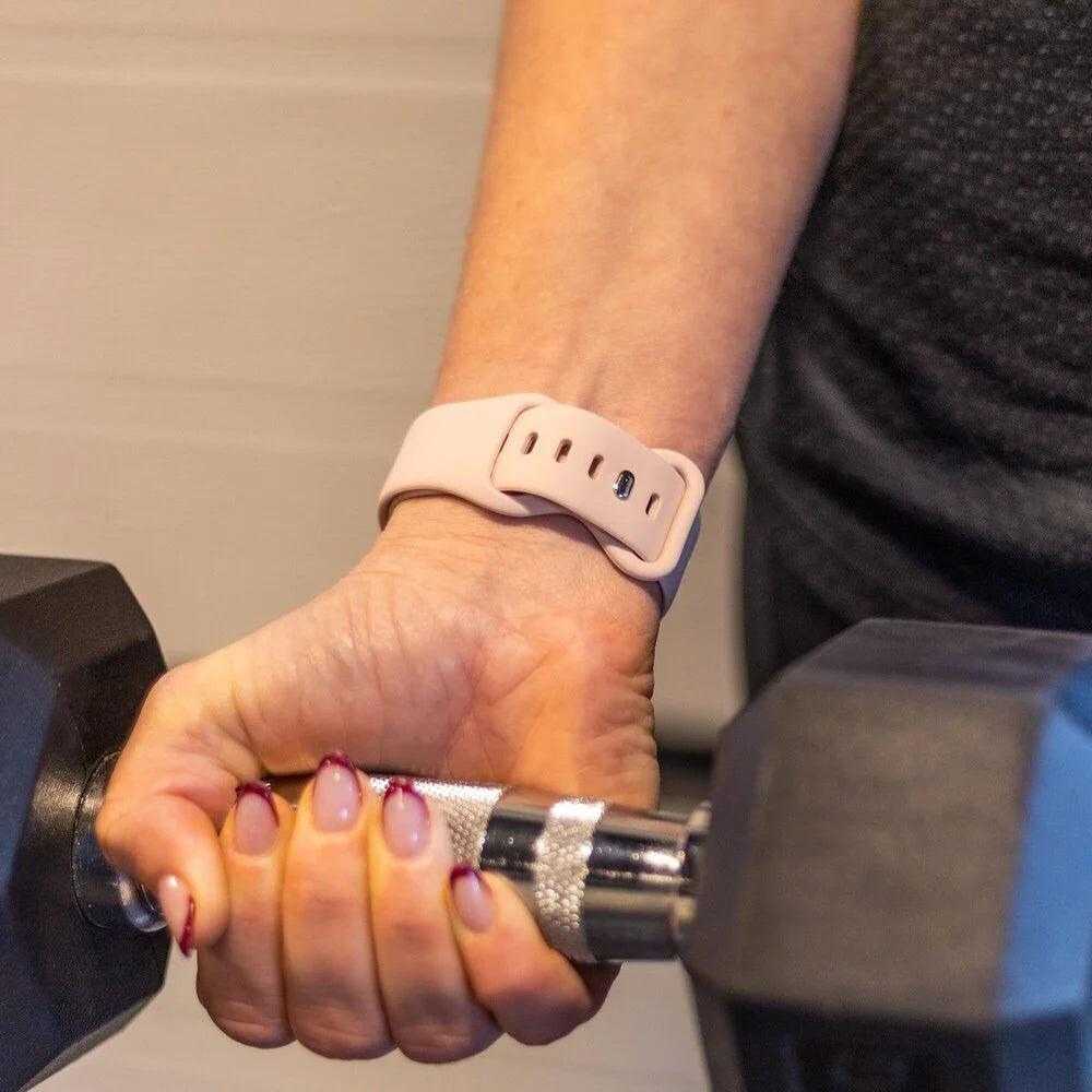 Apple Watch Silicone Strap (Antique Pink)