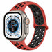 Bracelet sport Apple Watch Ultra (rouge/noir)