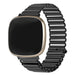 Bracelet acier boucle Fitbit Sense 2 (noir)
