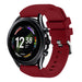 Bracelet silicone Fossil Gen 6 44mm (bordeaux)