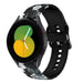 Grey Flower Samsung Galaxy Watch 5 40mm Strap