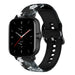 Grey Flower Amazfit GTS 2 Strap