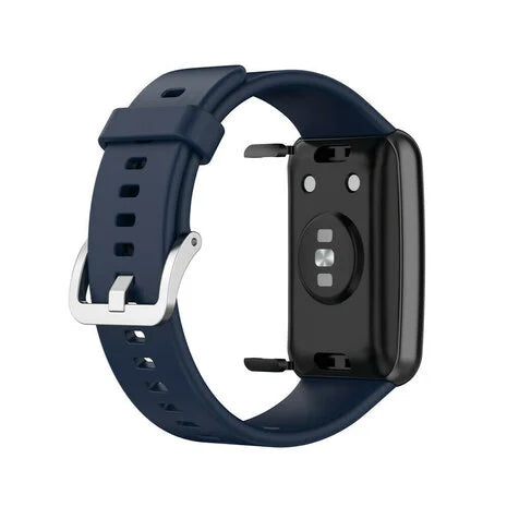 Bracelet silicone Huawei Watch Fit SE (bleu foncé)