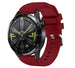 Bracelet silicone Huawei Watch GT 3 46mm (bordeaux)