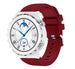 Bracelet silicone Huawei Watch GT 3 Pro 43mm (bordeaux)