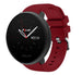 Bracelet silicone Polar Ignite 2 (bordeaux)