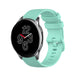 Bracelet silicone de luxe OnePlus Watch 3 (aqua)