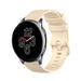 Bracelet silicone de luxe OnePlus Watch 3 (beige)