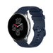 Bracelet silicone de luxe OnePlus Watch 3 (bleu foncé)