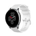 Bracelet silicone de luxe OnePlus Watch 3 (blanc)
