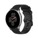 Bracelet silicone luxe OnePlus Watch (noir)