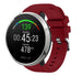 Polar Unite Silicone Strap Twill (Burgundy)