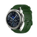 Bracelet silicone luxe Samsung Gear S3 (vert armée)