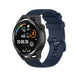 Bracelet silicone luxe Huawei GT Runner (bleu foncé)