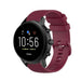 Bracelet silicone luxe Fossil Gen 5 (rouge foncé)