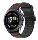 Fossil Gen 6 44mm Silicone Strap Tough (Black/Red)