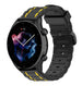 Bracelet sport boucle Amazfit GTR 3 (noir/jaune)
