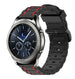 Samsung Gear S3 Silicone Strap Tough (Black/Red)