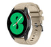 Bracelet silicone Samsung Galaxy Watch 4 44mm (beige)
